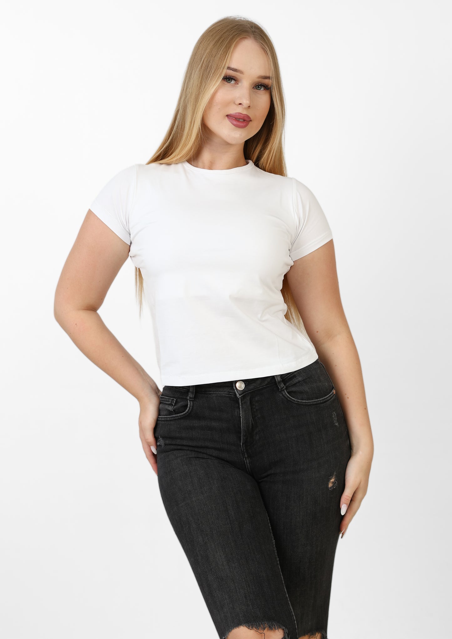 Double Layer Short Sleeve Top