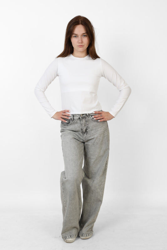 Double Layer Long Sleeve Top