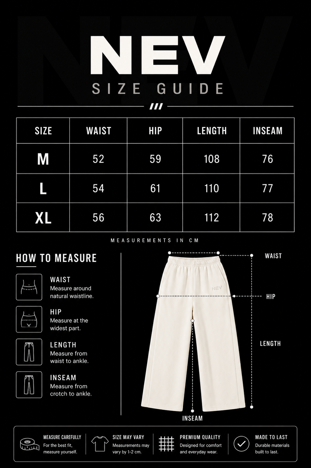 NEV Signature Pants